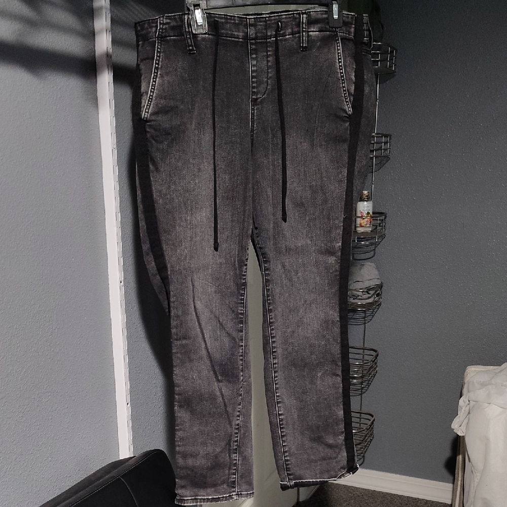 Torrid Black Denim Joggers